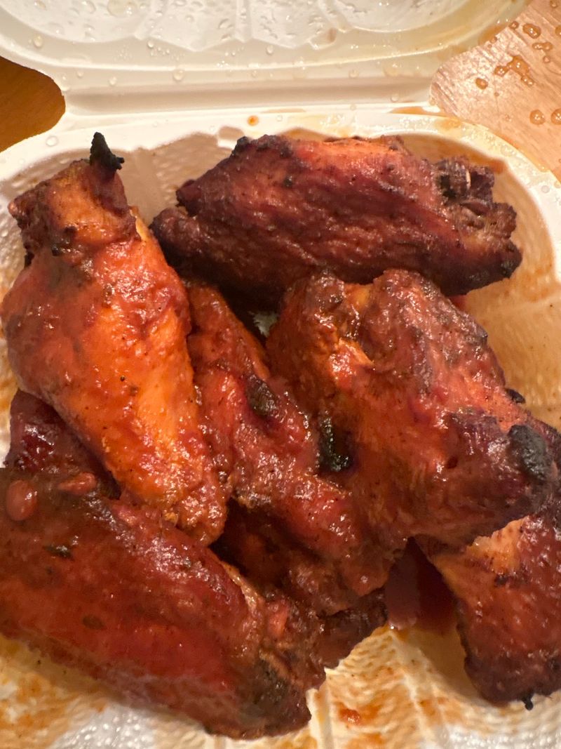 Smoked Hot Wings With Tremendous Kick
