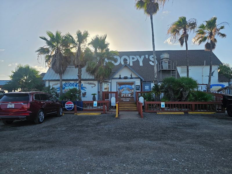 Snoopy's Pier, Corpus Christi, Texas