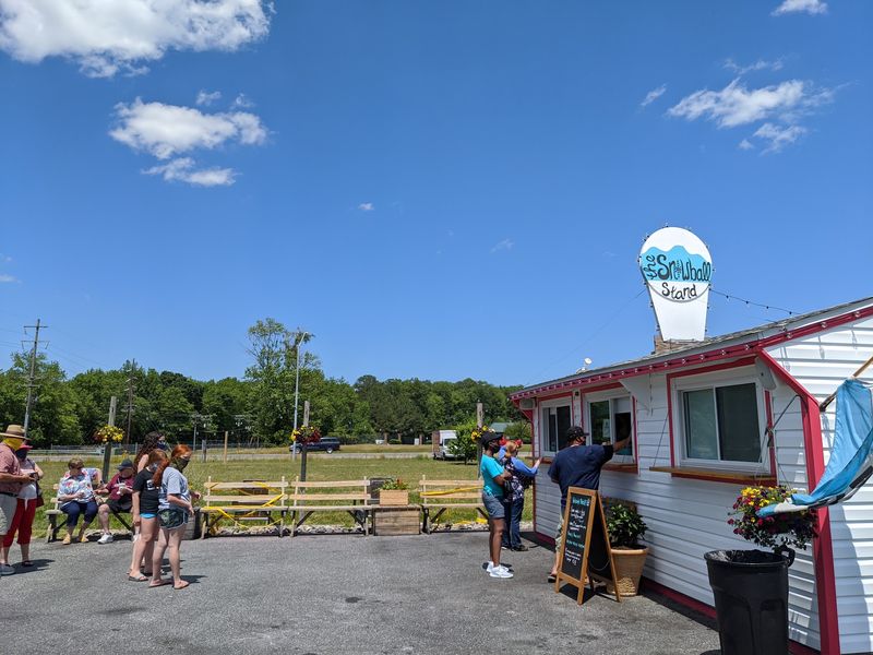 Snowball Stand in Ocean City, Ocean City