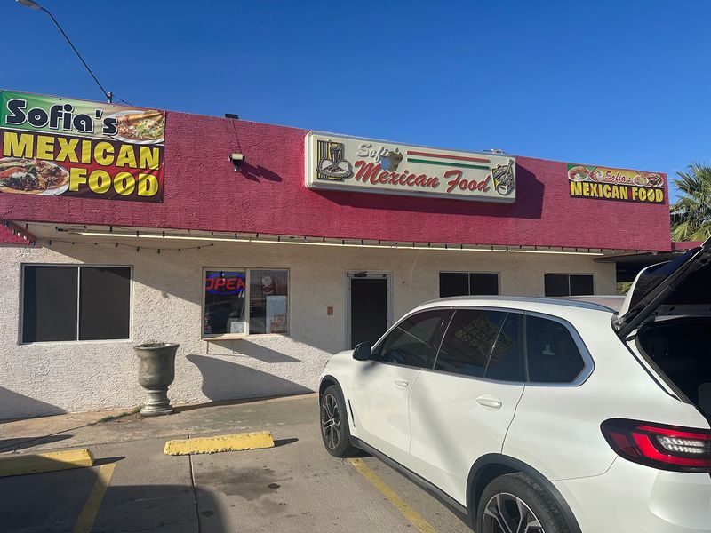 Sofia's Mexican Food, Yuma, Arizona