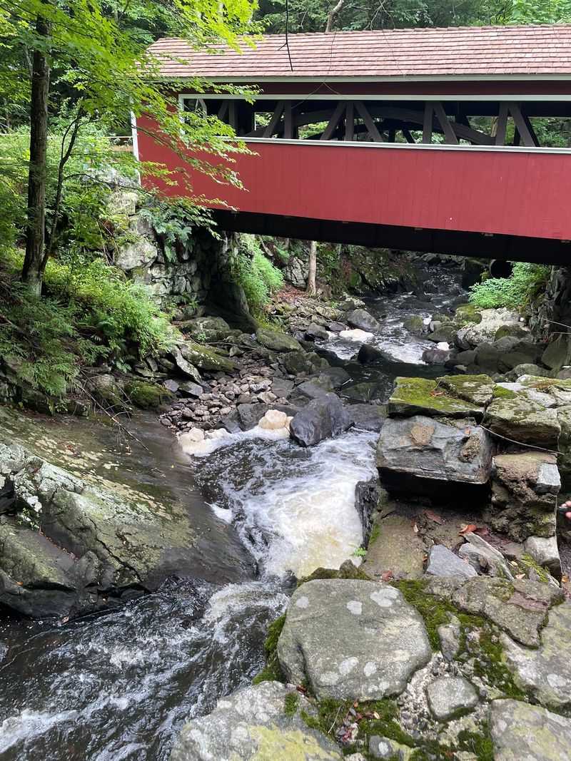 Southford Falls Covered Bridge, Oxford