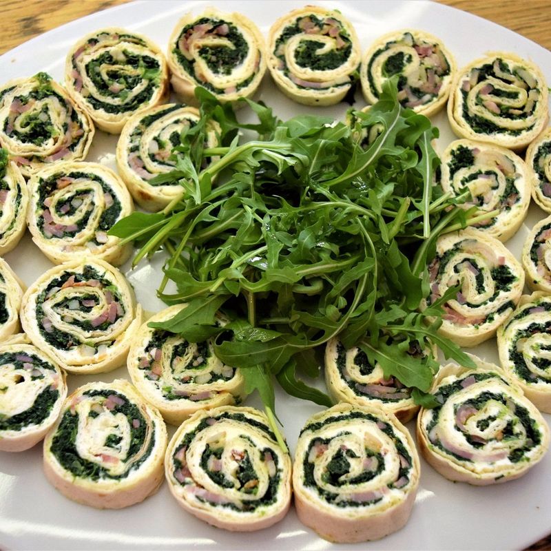 Spinach Pinwheels