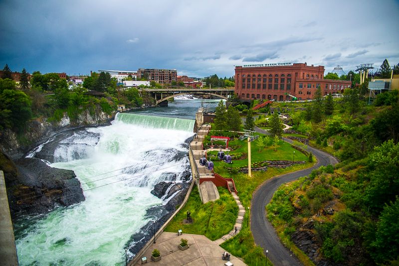 Spokane River, Spokane