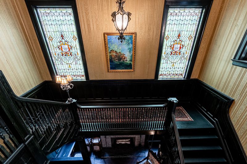 Stained Glass and Antique Detailing