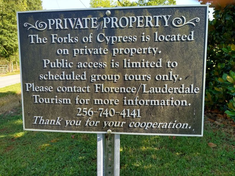 Standing on Private Property