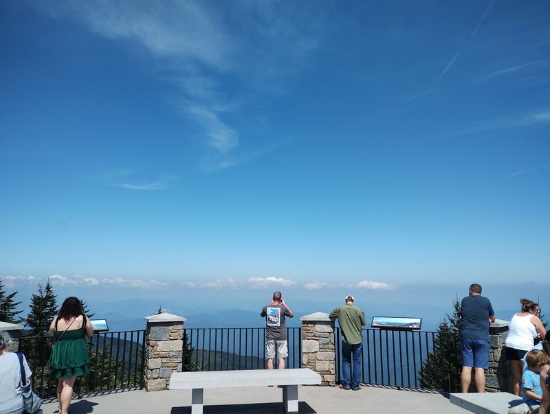 Standing on the Observation Deck Standing on the Observation Deck