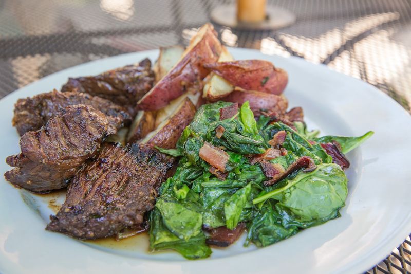 Steak And Seafood Side By Side Steak And Seafood Side By Side