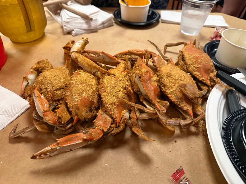 Steamed Blue Crabs, the Main Event