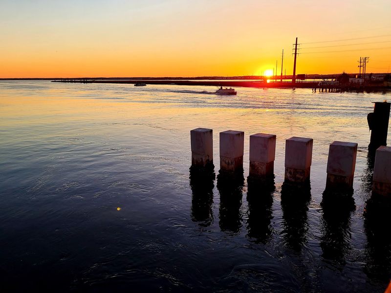 Sunset Views Over the Water