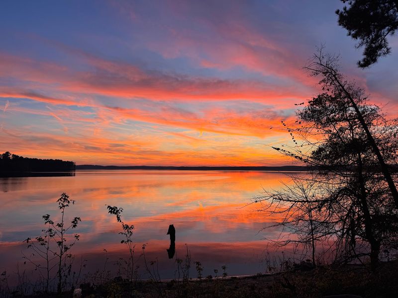 Sunsets Over the Lake
