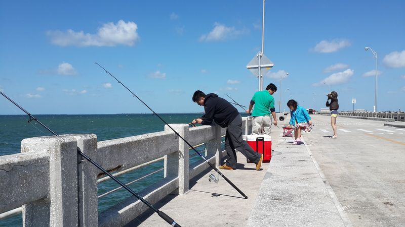 Sunshine Skyway Fishing Piers, St. Petersburg, Florida