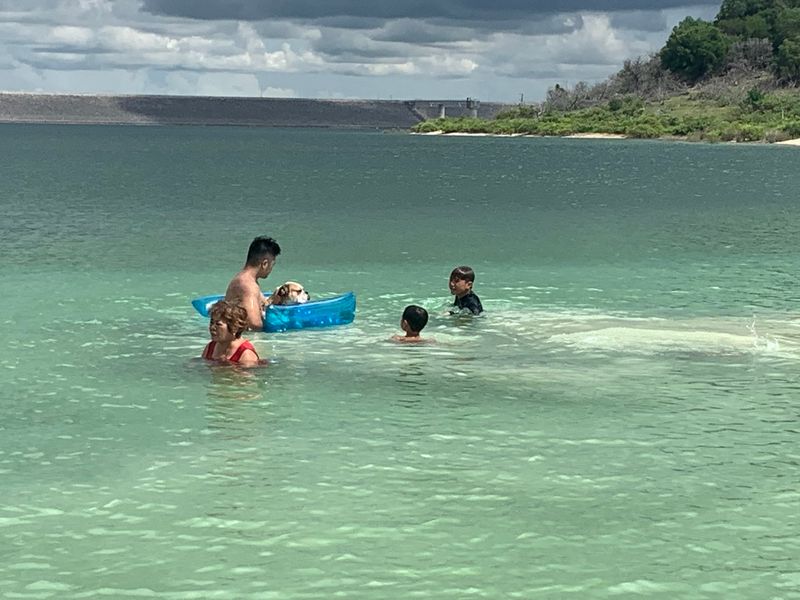 Swimming in Refreshing, Inviting Waters