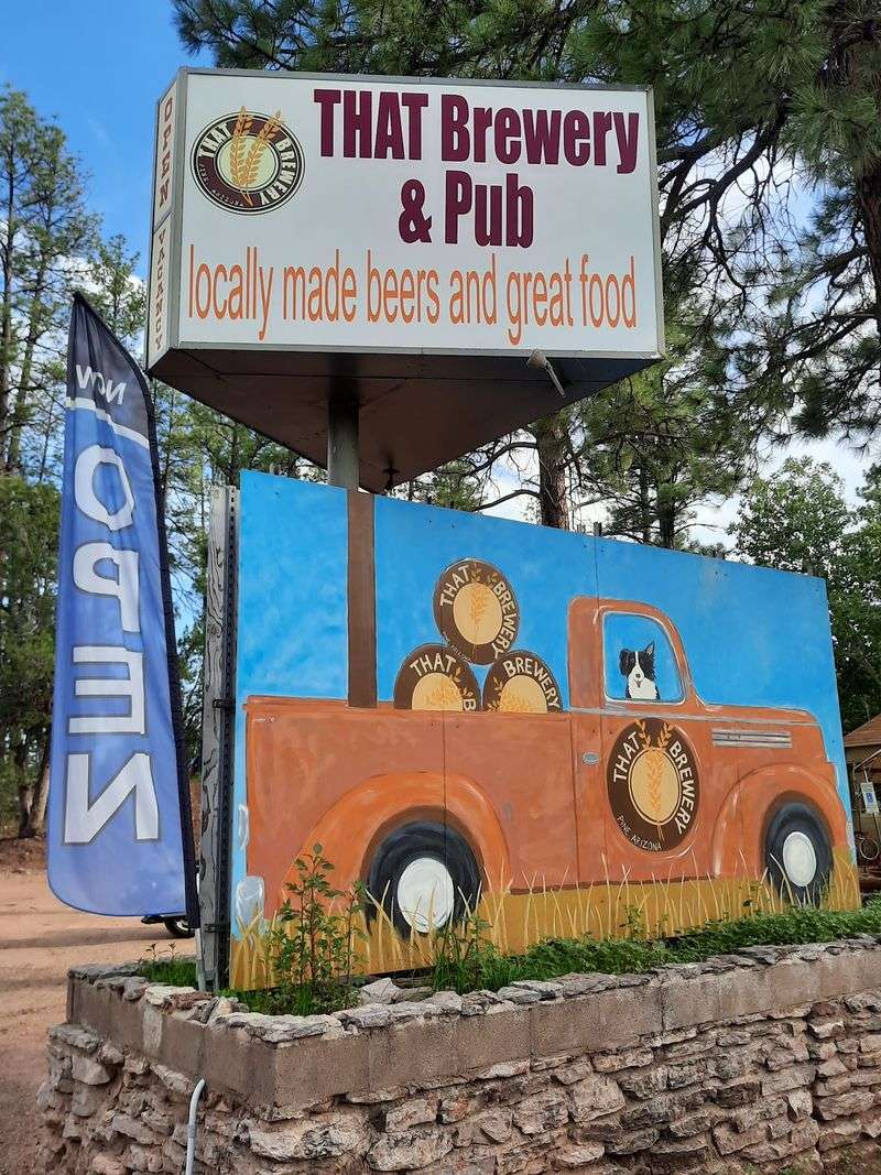 That Brewery and Pub, Pine, Arizona
