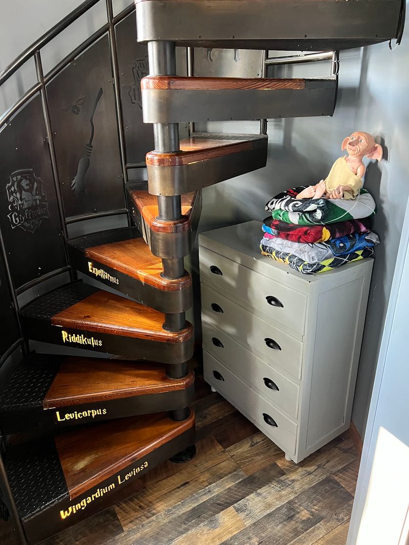 That Winding Staircase to the Loft Will Take Your Breath Away