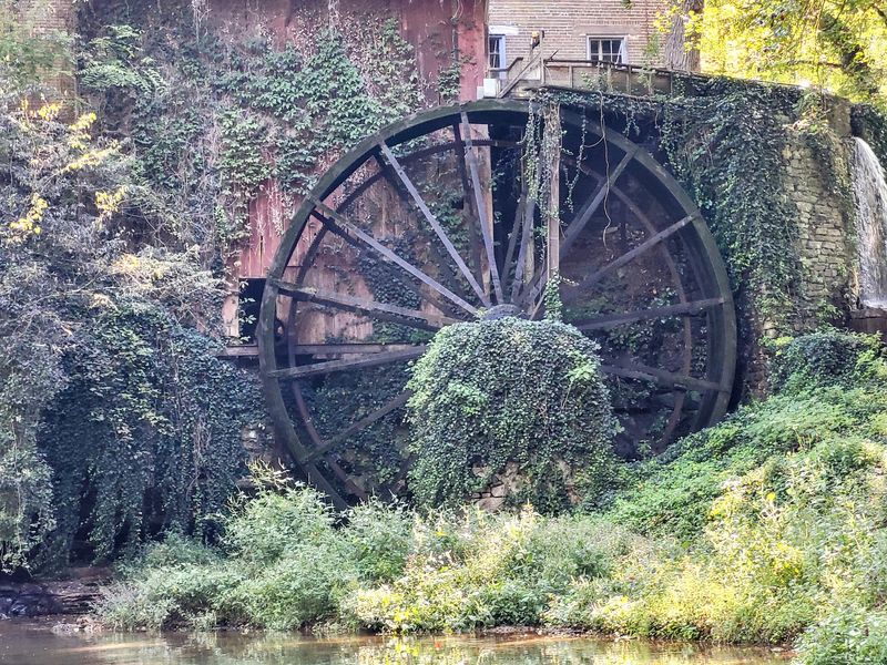 The 32-Foot Water Wheel That Runs the Show