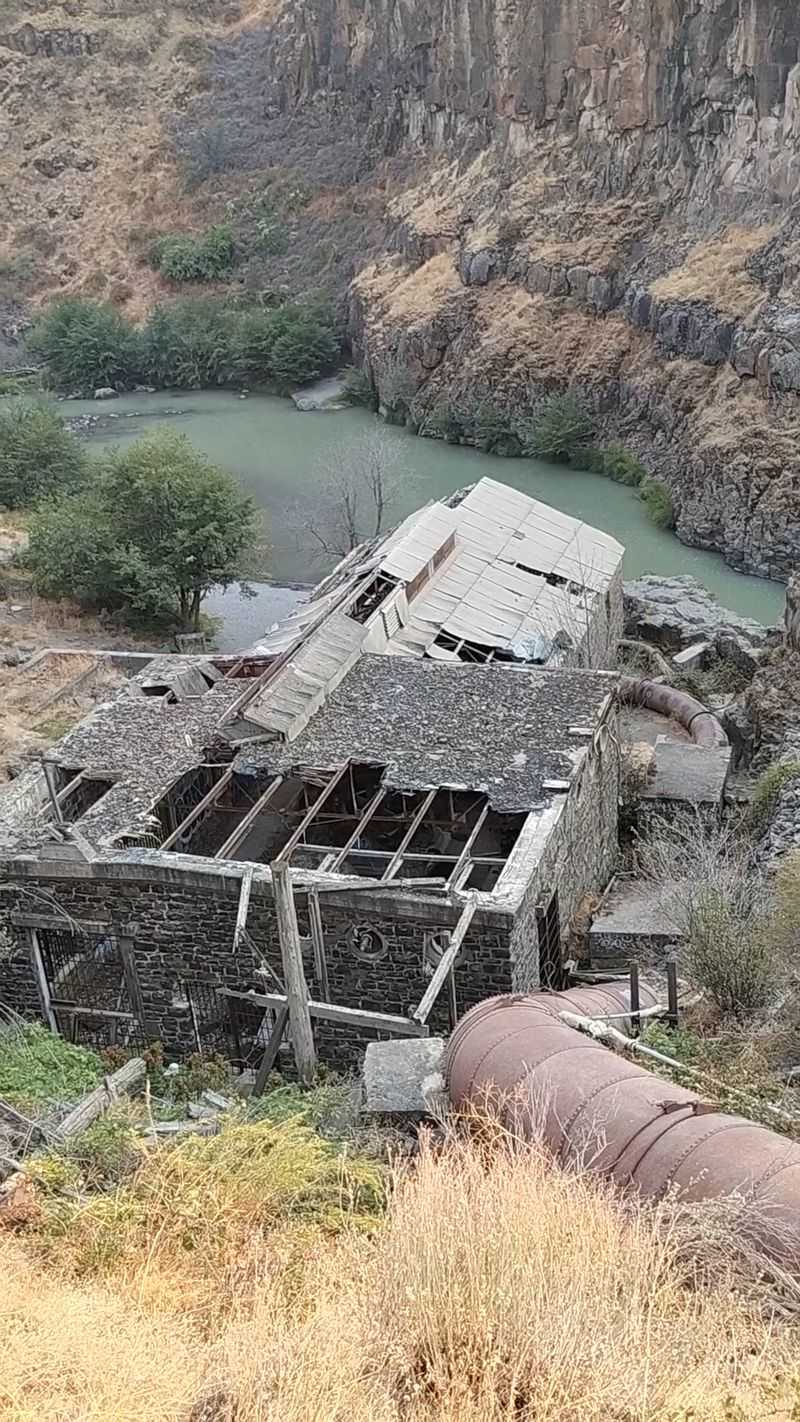 The Abandoned Hydroelectric Plant at the Bottom The Abandoned Hydroelectric Plant at the Bottom