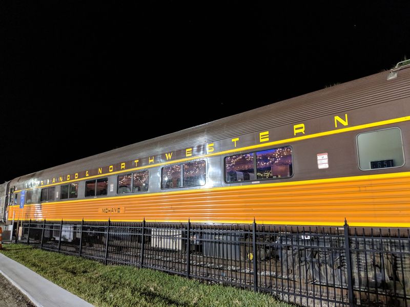 The Beautifully Restored Vintage Train Cars