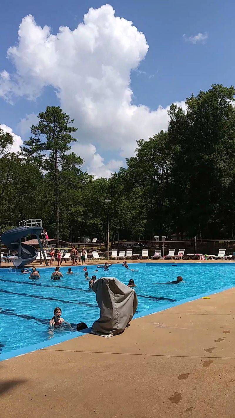 The Big Pool And Playground Up Top