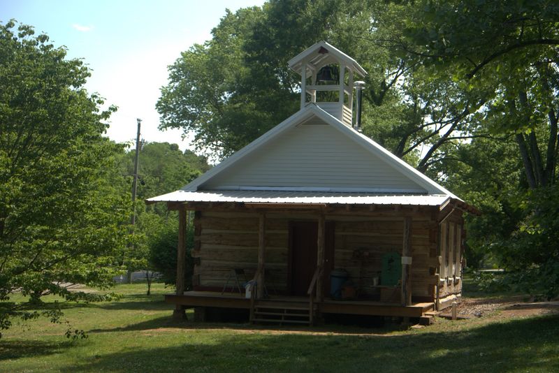 The Blacksmith Shop, Cabin, and One-Room School