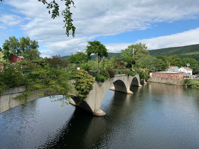 The Bridge of Flowers, Shelburne Falls, MA The Bridge of Flowers, Shelburne Falls, MA
