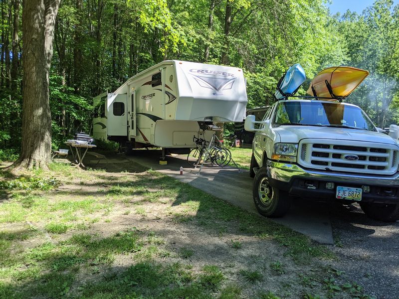 The Campground Right on the Water