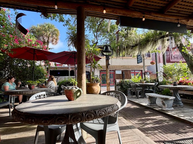 The Charming Outdoor Patio Seating