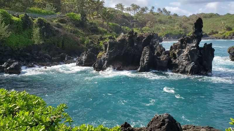 The Coastal Trail Above the Waves
