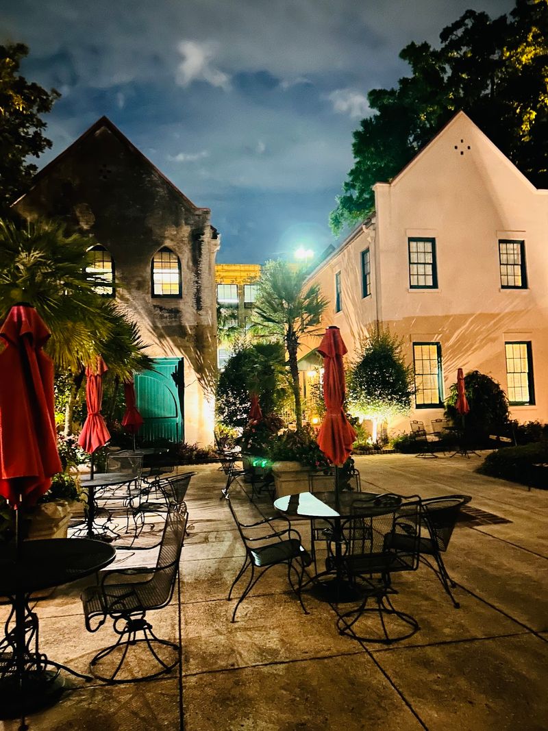 The Courtyard, Veranda, and Ballroom