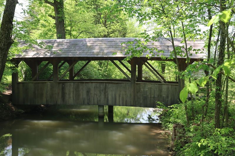 The Covered Bridge and Grounds Outside The Covered Bridge and Grounds Outside