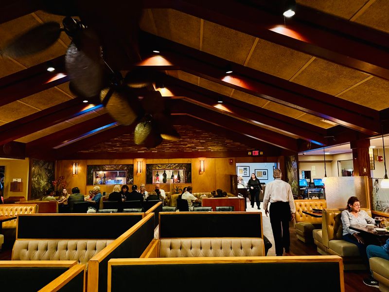 The Cozy Dark-Wood Bar