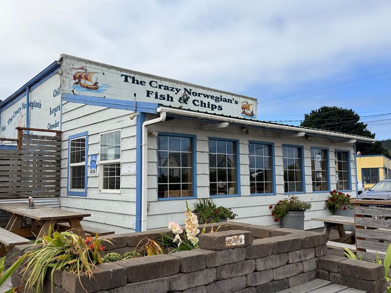 The Crazy Norwegian's Fish and Chips, Port Orford The Crazy Norwegian's Fish and Chips, Port Orford