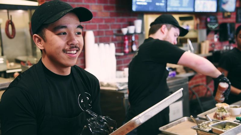 The Crew Behind The Counter