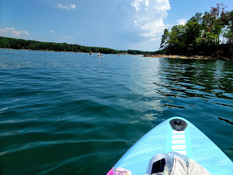 The Crystal Clear Waters of Lake Jocassee The Crystal Clear Waters of Lake Jocassee
