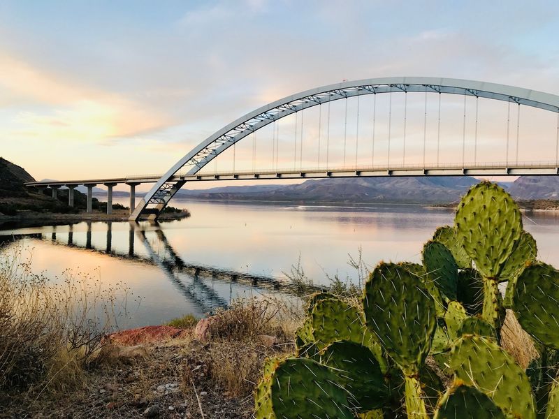 The Dam, The Bridge, And The Apache Trail