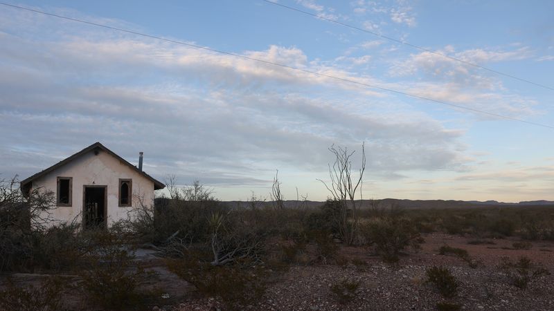 The Desert Setting All Around