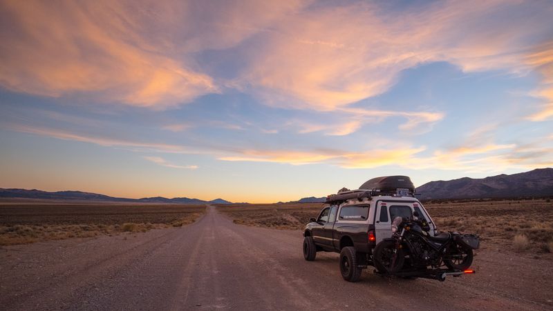 The Drive Down That Famous Dirt Road