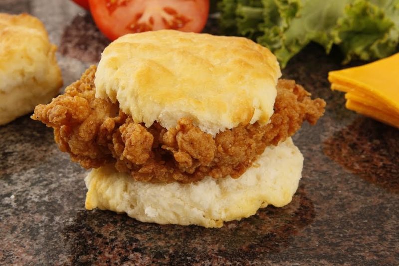 The Famous Fried Chicken Biscuit The Famous Fried Chicken Biscuit