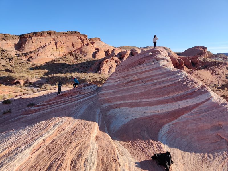 The Fire Wave and Its Slot Canyon Loop The Fire Wave and Its Slot Canyon Loop