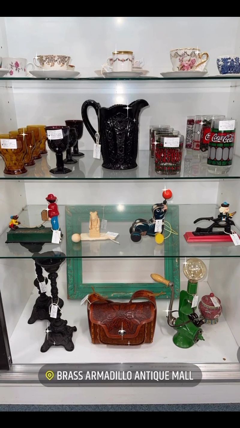 The Glass Cases and Their Locked Treasures The Glass Cases and Their Locked Treasures