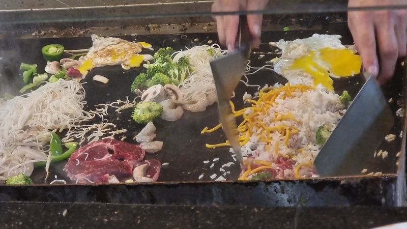 The Hibachi Station That Steals the Show The Hibachi Station That Steals the Show