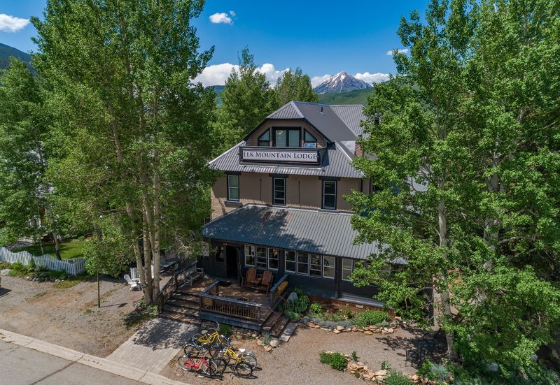 The Historic Elk Mountain Lodge Dining, Crested Butte, Colorado