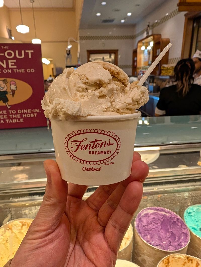 The Homemade Ice Cream Made On Site
