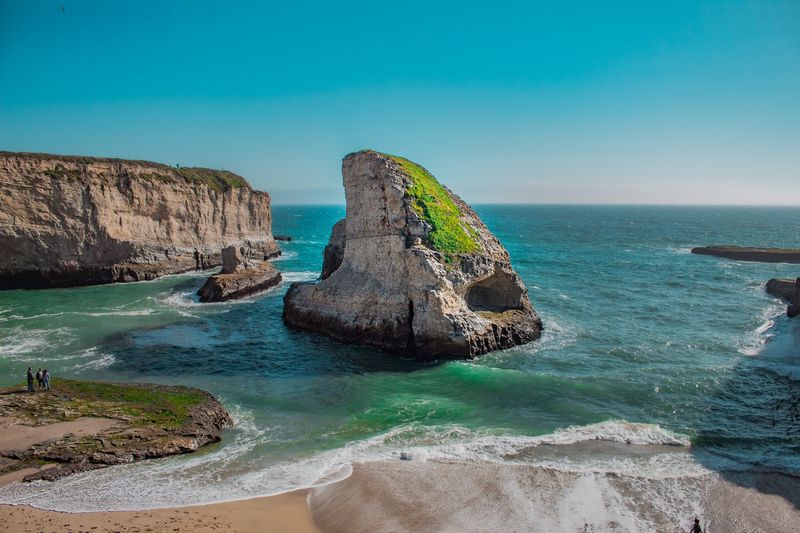 The Iconic Shark Fin Rock Formation