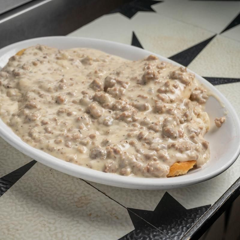 The Legendary Biscuits and Gravy That Started It All The Legendary Biscuits and Gravy That Started It All