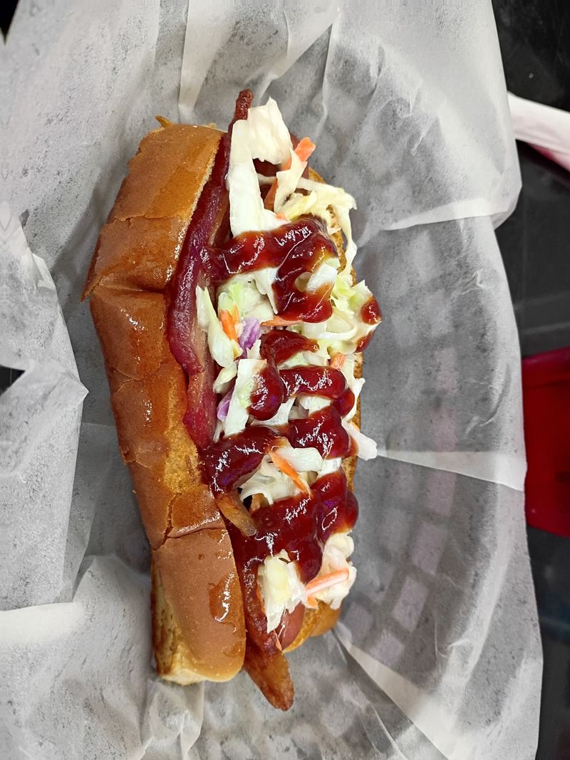 The Legendary Red Slaw Dog That Locals Swear By