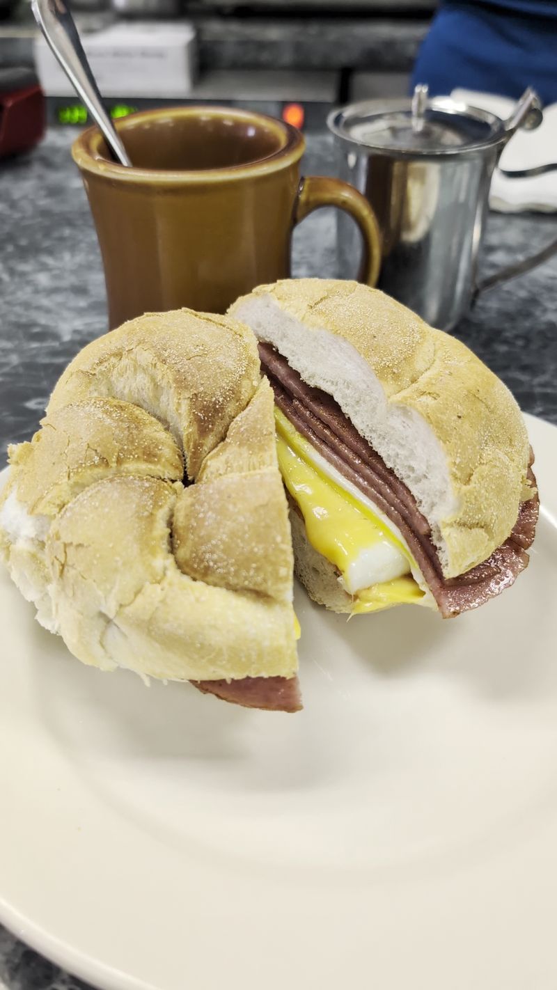 The Legendary Taylor Ham Sandwich