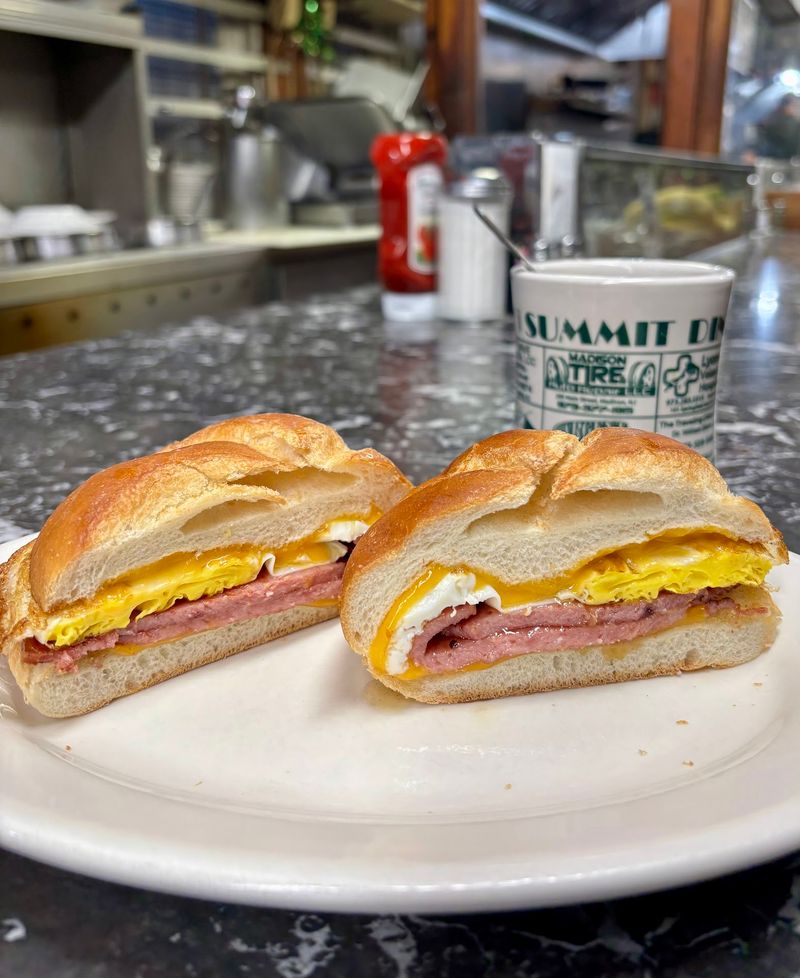 The Legendary Taylor Ham Sandwich