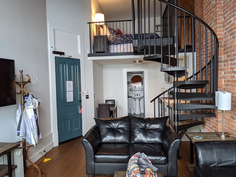 The Loft Rooms And Their Twisting Staircases