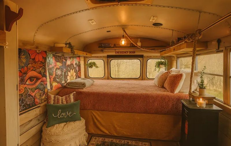 The Love Bus - Glamping with a Whole Lot of Personality The Love Bus - Glamping with a Whole Lot of Personality