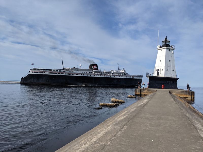 The Ludington North Breakwater Light